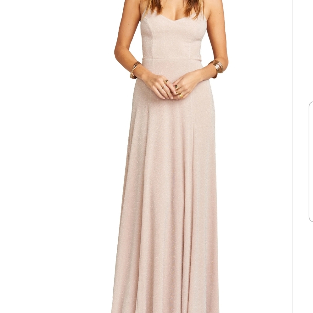 Show Me Your Mumu Godshaw Open Back Gown SZ S NWT